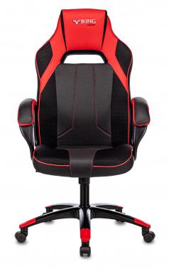 Кресло игровое Zombie VIKING 2 AERO черный/красный текстиль/эко.кожа крестовина пластик