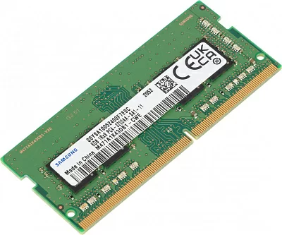 Память DDR4 8Gb 3200MHz Samsung M471A1K43DB1-CWE OEM PC4-25600 CL22 SO-DIMM 260-pin 1.2В original single rank OEM