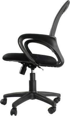 7004042 Офисное кресло Chairman 696 TW-04 серый (спинка серая сетка сиденье  чёрная ткань)