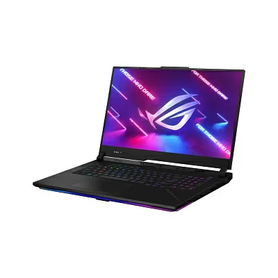 Ноутбук Asus ROG Strix Scar 17 G733PYV-LL067W Ryzen 9 7945HX3D 32Gb SSD1Tb NVIDIA GeForce RTX4090 16Gb 17.3" IPS WQHD (2560x1440) Windows 11 Home black WiFi BT Cam (90NR0DB4-M006J0)