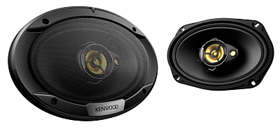 Колонки автомобильные Kenwood KFC-S6976EX 500Вт 87дБ 4Ом 15x23см (6x9дюйм) (ком.:2кол.) коаксиальные трехполосные