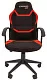  Офисное кресло Chairman   game 9 Россия ткань черно/красный