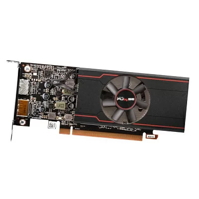 Видеокарта Sapphire PCI-E 4.0 11315-01-20G RX 6400 GAMING AMD Radeon RX 6400 4Gb 64bit GDDR6 2039/16000 HDMIx1 DPx1 HDCP Ret