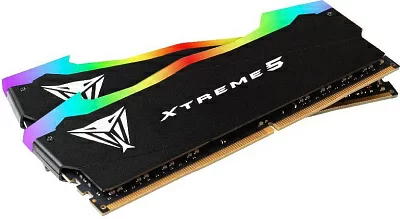 Память DDR5 2x16Gb 7800MHz Patriot PVXR532G78C38K Viper XTREME RGB RTL Gaming PC5-62400 CL38 DIMM 288-pin 1.45В с радиатором Ret