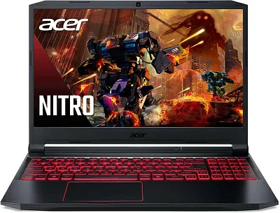 Ноутбук Acer Nitro 5 AN515-55-795H i7 10750H/8Gb/SSD512Gb/RTX 3050 4Gb/15.6"/IPS/F (плохая упаковка)