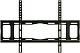 Кронштейн для телевизора Buro FX2S черный 40"-90" макс.55кг настенный фиксированный