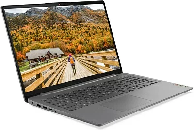 Ноутбук Lenovo IdeaPad 3 15ITL6 Core i5 1135G7 8Gb SSD256Gb NVIDIA GeForce MX350 2Gb 15.6" IPS FHD (1920x1080) noOS grey WiFi BT Cam (82H800GRRK)