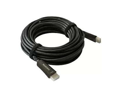 Кабель аудио-видео Digma HDMI 2.0 AOC HDMI (m)/HDMI (m) 10м. позолоч.конт. черный (BHP AOC 2.0-10)