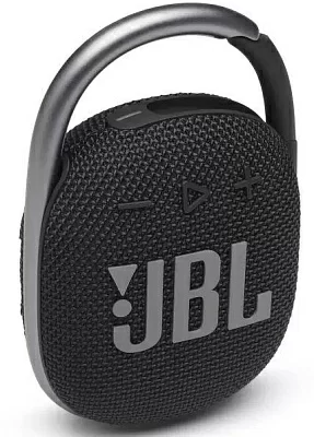 Колонка порт. JBL Clip 4 черный 5W 1.0 BT 15м 500mAh (JBLCLIP4BLK)