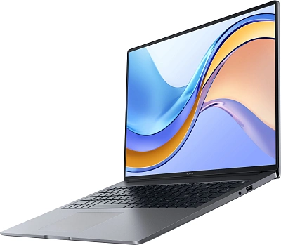 Ноутбук Honor MagicBook X16 Core i5 12450H 16Gb SSD512Gb Intel UHD Graphics 16" IPS WQXGA (1920x1200) Windows 11 Home grey WiFi BT Cam (5301AFHH)