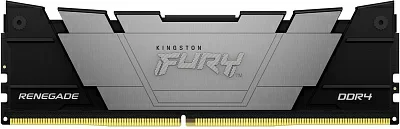 Память DDR4 2x16GB 3200MHz Kingston KF432C16RB12K2/32 Fury Renegade Black RTL Gaming PC4-25600 CL16 DIMM 288-pin 1.35В dual rank с радиатором Ret