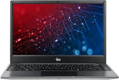 Ноутбук IRU 14TLHC Core i3 1115G4 8Gb SSD256Gb Intel UHD Graphics 14" IPS FHD (1920x1080) noOS grey WiFi BT Cam (1996876)