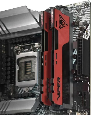 Память DDR4 2x16Gb 3600MHz Patriot PVE2432G360C0K Viper Elite II RTL Gaming PC4-28800 CL20 DIMM 288-pin 1.35В kit с радиатором Ret