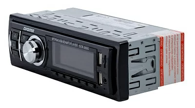 Автомагнитола Digma DCR-350G 1DIN 4x45Вт