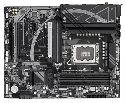 Материнская плата Gigabyte Z790 EAGLE AX Soc-1700 Intel Z790 4xDDR5 ATX AC`97 8ch(7.1) 2.5Gg RAID+HDMI+DP