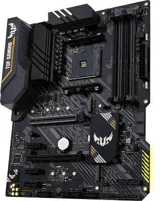 Материнская плата Asus TUF GAMING B450-PLUS II Soc-AM4 AMD B450 4xDDR4 ATX AC`97 8ch(7.1) GbLAN RAID+HDMI+DP