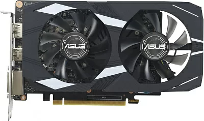 Видеокарта Asus PCI-E DUAL-GTX1650-O4GD6-P-EVO NVIDIA GeForce GTX 1650 4Gb 128bit GDDR6 1755/12000 DVIx1 HDMIx1 DPx1 HDCP Ret