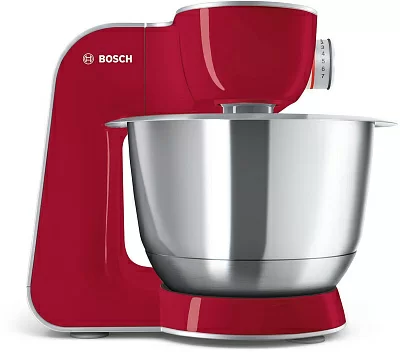 Кухонная машина Bosch Mum5 MUM58720 планетар.вращ. 1000Вт красный/серебристый