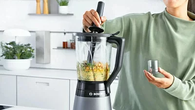 Блендер стационарный Bosch MMB6177S 1200Вт серебристый