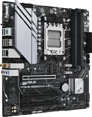 Материнская плата Asus PRIME B650M-A WIFI II SocketAM5 AMD B650 4xDDR5 mATX AC`97 8ch(7.1) 2.5Gg RAID+VGA+HDMI+DP