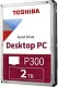 Жесткий диск Toshiba SATA-III 2TB HDWD320UZSVA Desktop P300 (7200rpm) 256Mb 3.5"