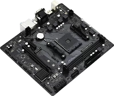 Материнская плата Asrock A520M-HDV Soc-AM4 AMD A520 2xDDR4 mATX AC`97 8ch(7.1) GbLAN RAID+VGA+DVI+HDMI