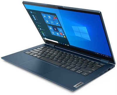 Ноутбук Lenovo ThinkBook 14s Yoga ITL 14" FHD (1920x1080) GL MT 300N, i7-1165G7 2.8G, 2x8GB DDR4 3200, 512GB SSD M.2, Intel IRIS XE, Wifi, BT, FPR, HD Cam, 4cell 60Wh, Win 11 Pro, 1Y PS, Abyss Blue, 1.5kg