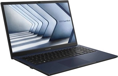 Ноутбук Asus ExpertBook B1 B1502CBA-BQ2728W Core i3 1215U 8Gb SSD256Gb Intel UHD Graphics 15.6" IPS FHD (1920x1080) Windows 11 Home black WiFi BT Cam (90NX05U1-M03180)