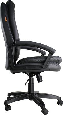7011068 Офисное кресло Chairman 668 LT чёр.пласт экопремиум серый