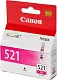 Картридж струйный Canon CLI-521M 2935B004 пурпурный для Canon iP3600/4600/MP540/620/630/980