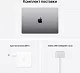 Ноутбук Apple MacBook Pro A2442 M1 Pro 8 core 32Gb SSD1Tb/14 core GPU 14.2" Retina XDR (3024x1964) Mac OS grey space WiFi BT Cam (Z15G000PM)