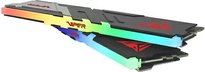 Память DDR5 2x16Gb 5600MHz Patriot PVVR532G560C36K Viper Venom RGB RTL Gaming PC5-44800 CL36 DIMM 288-pin 1.25В с радиатором Ret