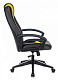 Кресло игровое Zombie 8 черный/желтый эко.кожа крестовина пластик