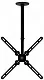 Кронштейн для телевизора Cactus CS-CP07 черный 23"-55" макс.45кг потолочный поворот и наклон