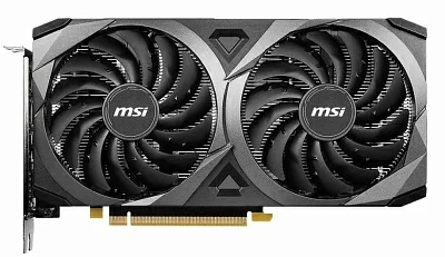 Видеокарта MSI PCI-E 4.0 RTX 3060 VENTUS 2X 12G NVIDIA GeForce RTX 3060 12Gb 192bit GDDR6 1680/15000 HDMIx1 DPx3 HDCP Ret