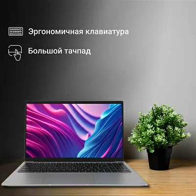 Ноутбук Digma EVE C5801 Celeron N4020 8Gb SSD256Gb Intel UHD Graphics 600 15.6" IPS FHD (1920x1080) Windows 11 Professional silver WiFi BT Cam 5000mAh (DN15CN-8CXW03)