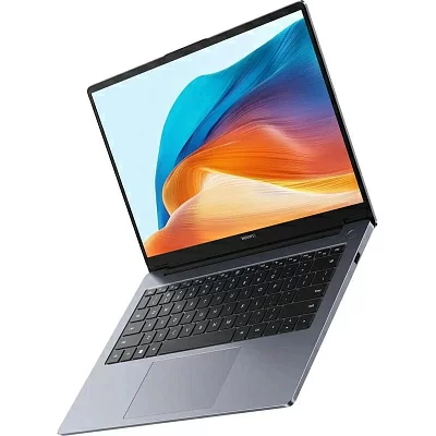 Ноутбук Huawei MateBook D 14 Core i5 12450H 16Gb SSD512Gb Intel UHD Graphics 14" IPS FHD (1920x1080) Windows 11 Home grey space WiFi BT Cam (53013XFP)