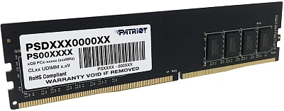 Память DDR4 8GB 3200MHz Patriot PSD48G32002 Signature RTL PC4-25600 CL22 DIMM 288-pin 1.2В single rank Ret