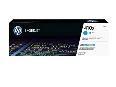 Картридж лазерный HP 410X CF411X голубой (5000стр.) для HP LJ Pro M452/M477