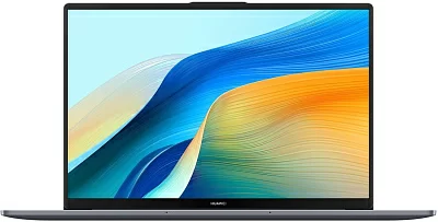 Ноутбук Huawei MateBook D 16 MCLG-X Core i5 13420H 16Gb SSD512Gb Intel UHD Graphics 16" IPS (1920x1200) Windows 11 Home grey space WiFi BT Cam (53013WXA)