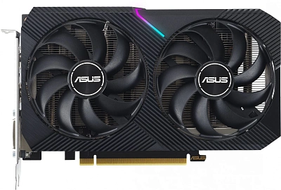 Видеокарта Asus PCI-E 4.0 DUAL-RTX3050-8G-V2 NVIDIA GeForce RTX 3050 8Gb 128bit GDDR6 1777/14000 DVIx1 HDMIx1 DPx1 HDCP Ret