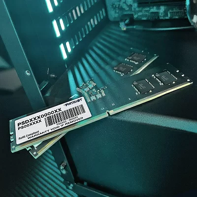 Память DDR5 2x16Gb 4800MHz Patriot PSD532G4800K Signature RTL Gaming PC5-38400 CL40 DIMM 288-pin 1.1В Ret