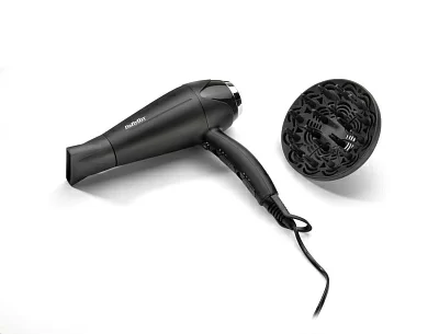 Фен Babyliss D572DE 2200Вт черный/серебристый