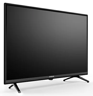 Телевизор LED Digma 32" DM-LED32SBB35 Яндекс.ТВ Slim Design черный/черный FULL HD 60Hz DVB-T DVB-T2 DVB-C DVB-S DVB-S2 USB WiFi Smart TV