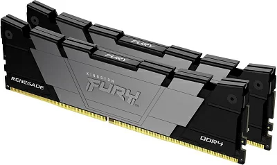 Память DDR4 2x8GB 3600MHz Kingston KF436C16RB2K2/16 Fury Renegade Black RTL Gaming PC4-28800 CL16 DIMM 288-pin 1.35В dual rank с радиатором Ret