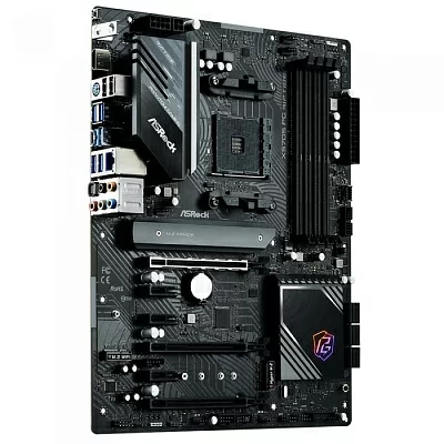 Материнская плата Asrock X570S PG RIPTIDE Soc-AM4 AMD X570 4xDDR4 ATX AC`97 8ch(7.1) GbLAN RAID+HDMI