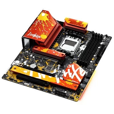 Материнская плата Asrock B650 LIVEMIXER SocketAM5 AMD B650 4xDDR5 ATX AC`97 8ch(7.1) 2.5Gg RAID+HDMI+DP