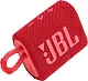 Колонка порт. JBL GO 3 красный 4.2W 1.0 BT 10м (JBLGO3RED)