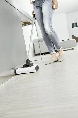 Пылесос-электровеник Karcher KB 5 650Вт белый/белый