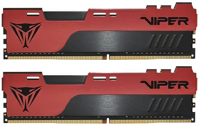 Память DDR4 2x32Gb 3600MHz Patriot PVE2464G360C0K Viper Elite II RTL Gaming PC4-28800 CL20 DIMM 288-pin 1.35В kit с радиатором Ret